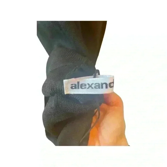 T Alexander Wang Women's Sleeveless Asymmetrical Hem Maxi Dress Black Size S. - Picture 4 of 11